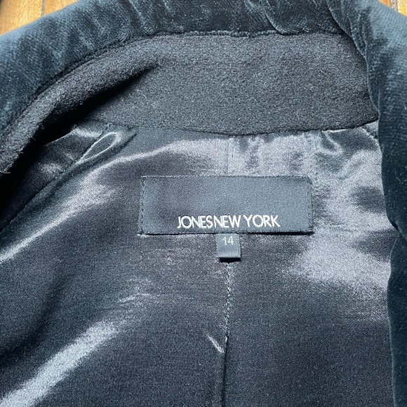 Vintage Jones New York Wool with cashmere swing coat -Size 14 - Picture 11 of 13